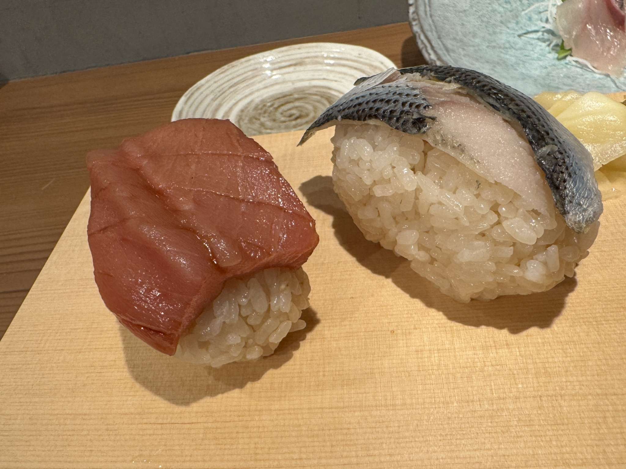 食のHANAMICHI 内藤新宿 @新宿 : 江戸おにぎり寿司など